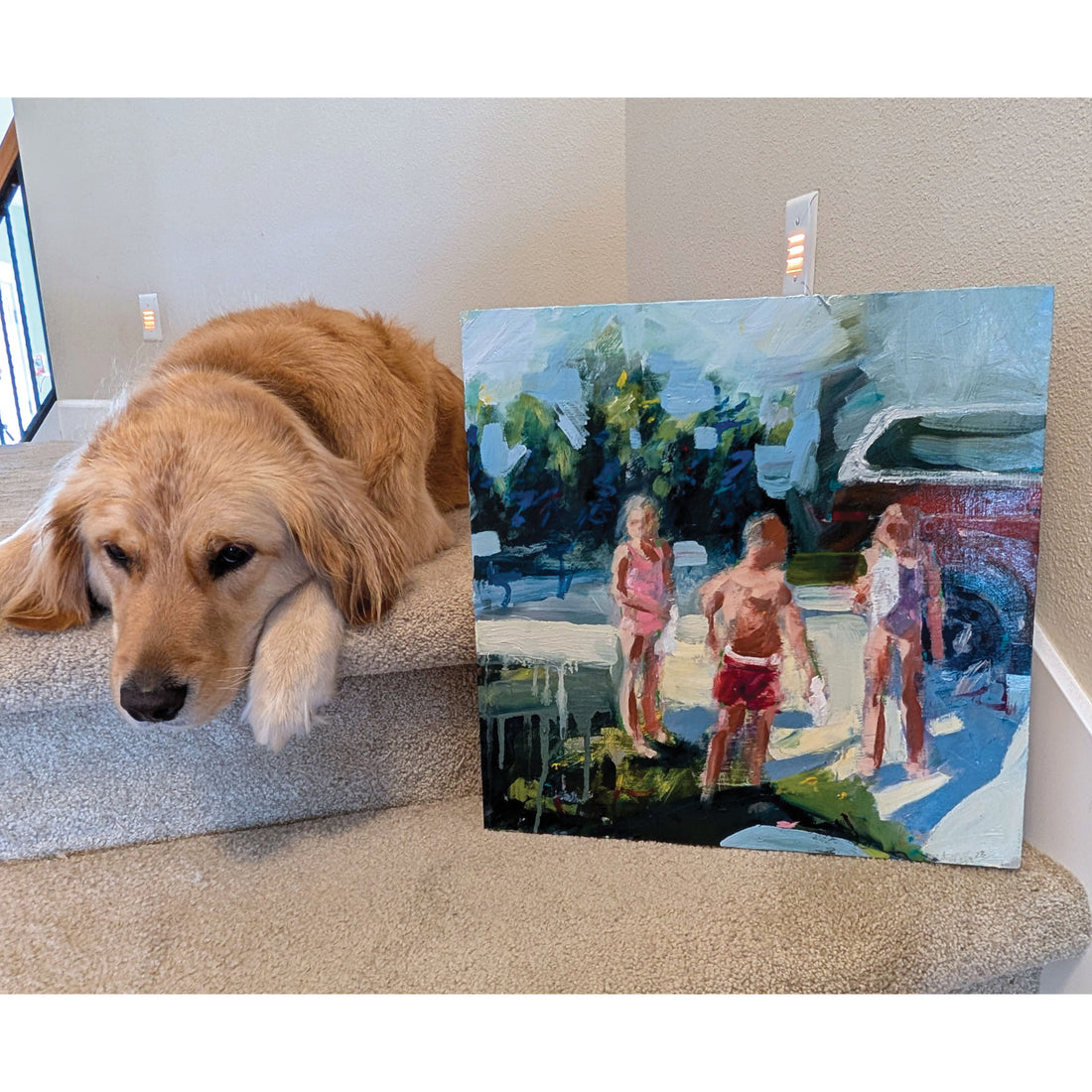 Intersections, 16" x 16"