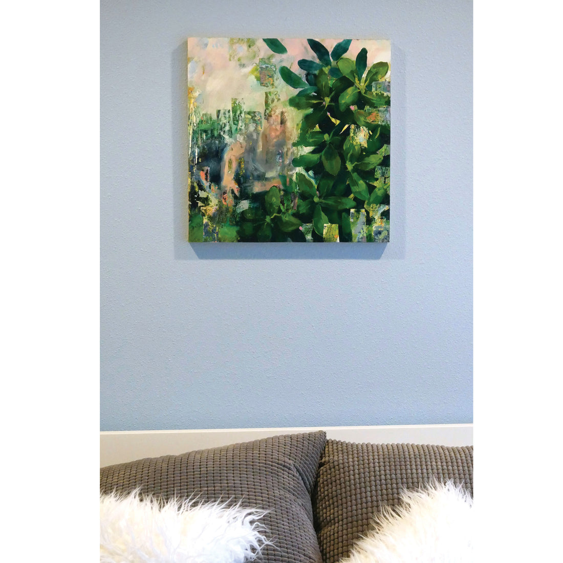 In the Rhodies, 18" x 18"