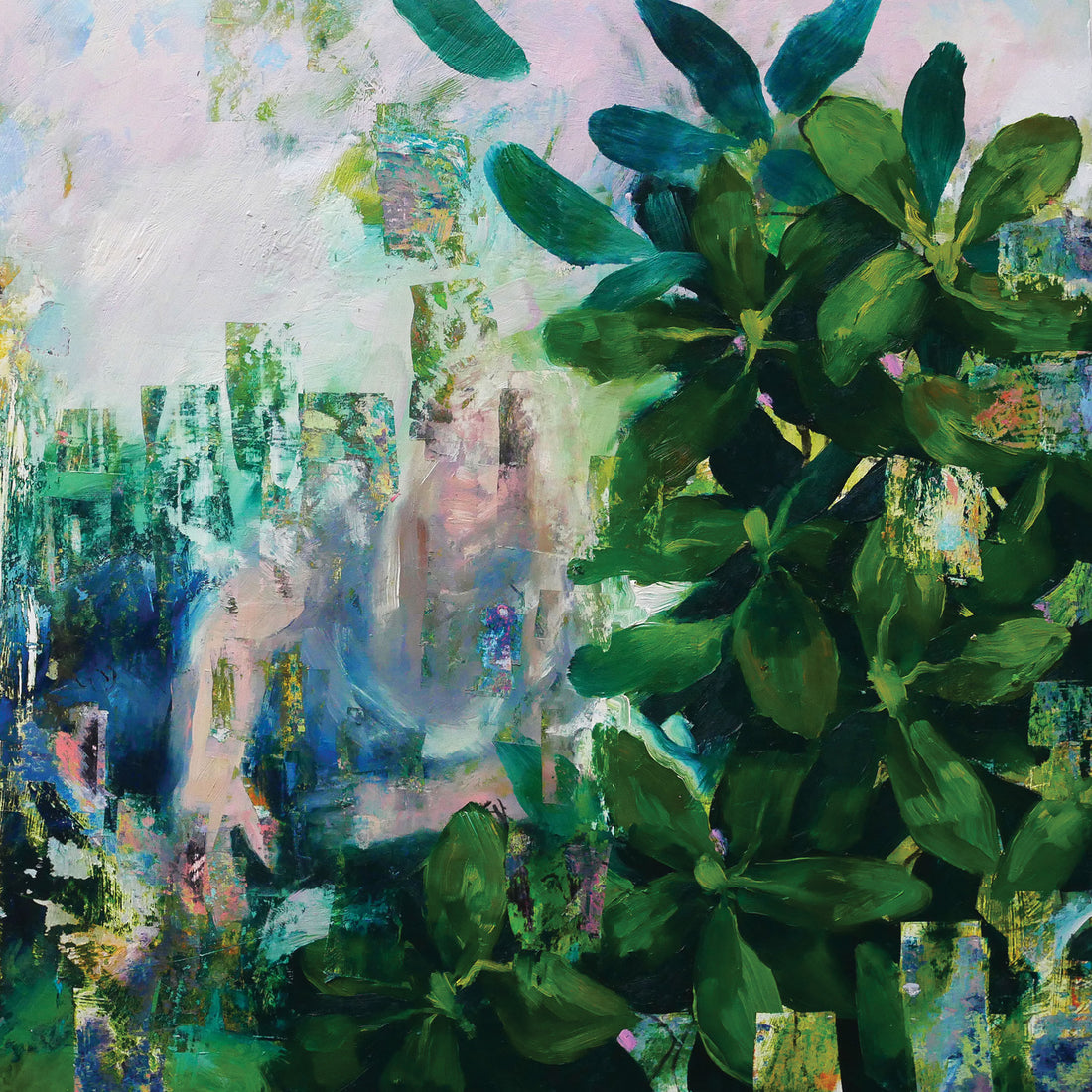 In the Rhodies, 18" x 18"