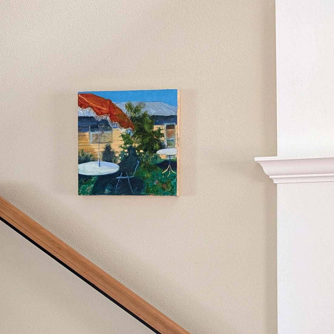 Somewhere in the Middle, 16" x 16"