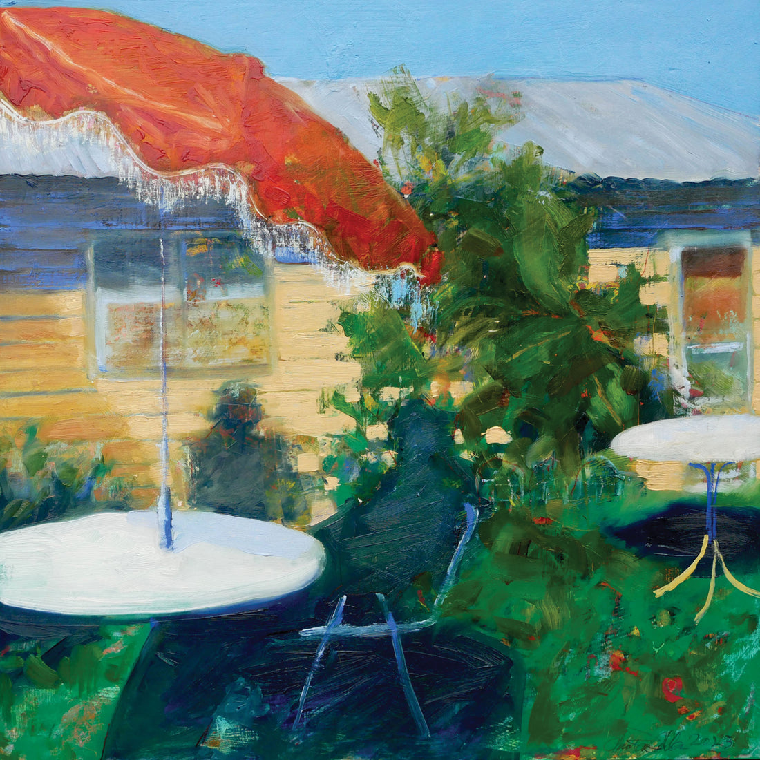 Somewhere in the Middle, 16" x 16"