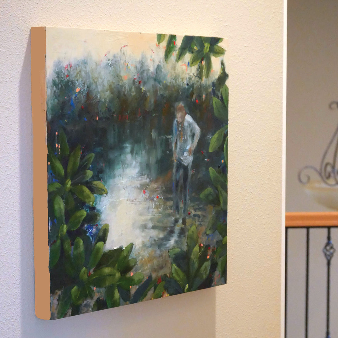 Weathering Time, 20" x 20"