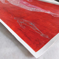 Alchemy of Courage, 39" x 19"