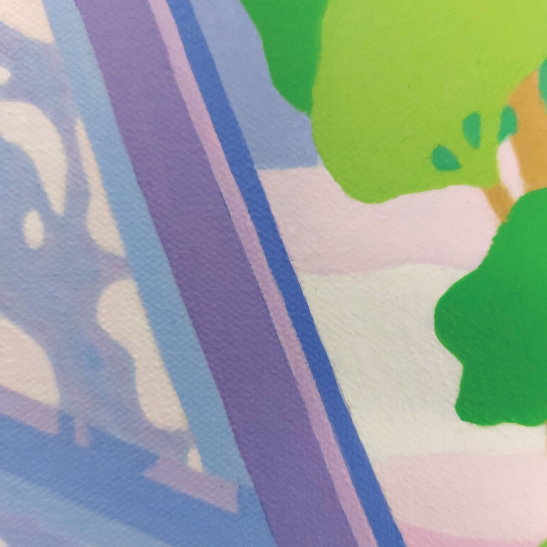 Jodi Kitto-Ward "Growth" landscape painting Canadian Artist