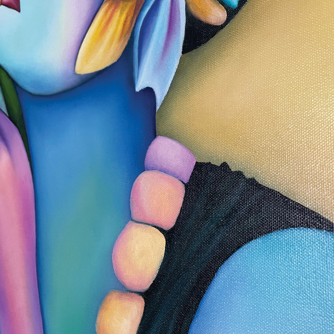 Piano Woman, 40" x 30"