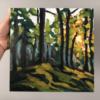 Marta Stares "Forest Sketch" landscape painting Canadian Artist