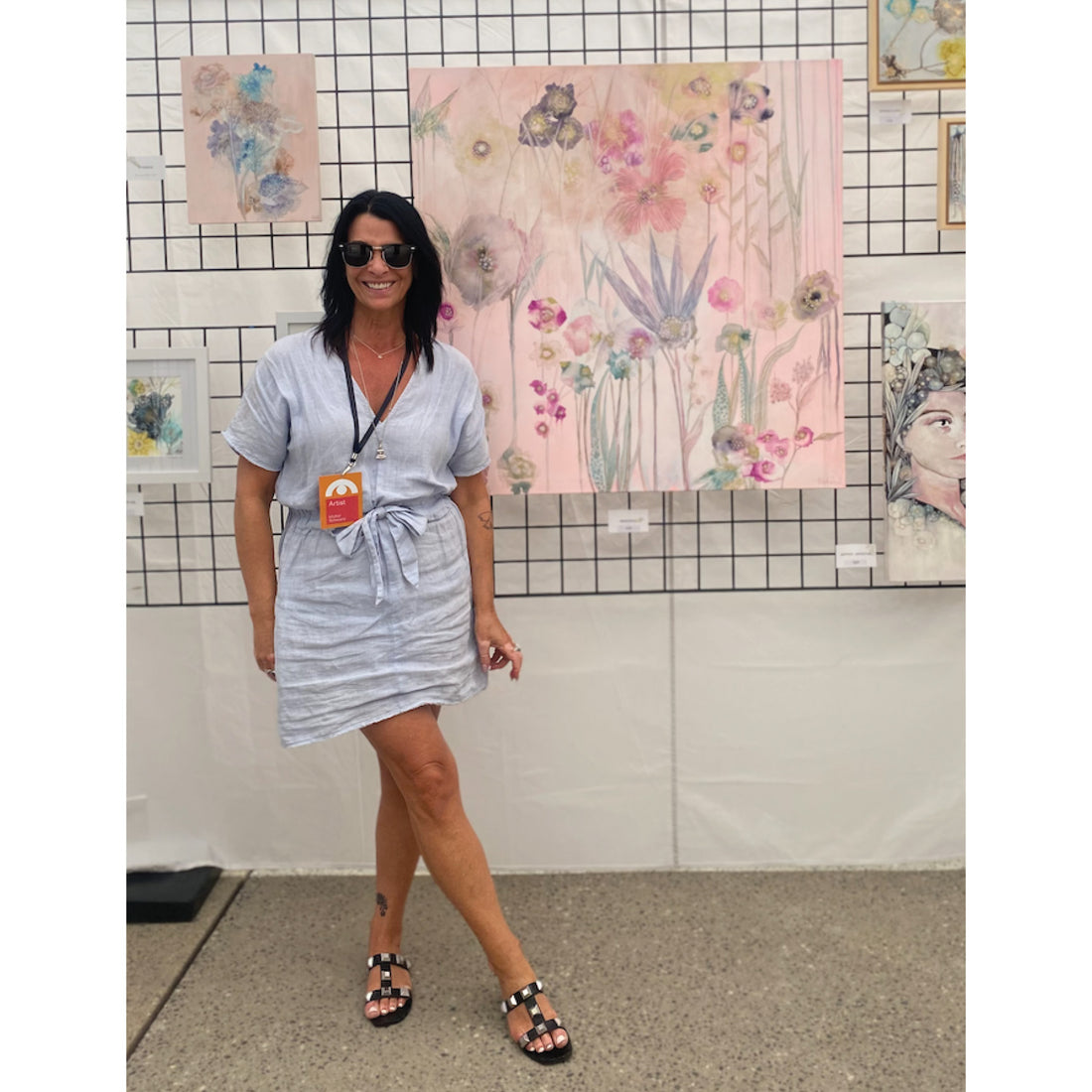 Innocence, 36" x 36"