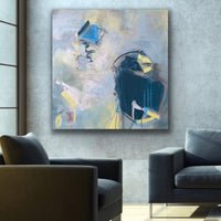 Connie OConnor "Dance of the Cosmos" abstract painting Canadian Artist