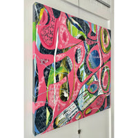 Eight Miles High, 30" x 30"