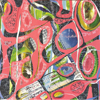 Shawn Marshall "Eight Miles High" abstract painting American artist