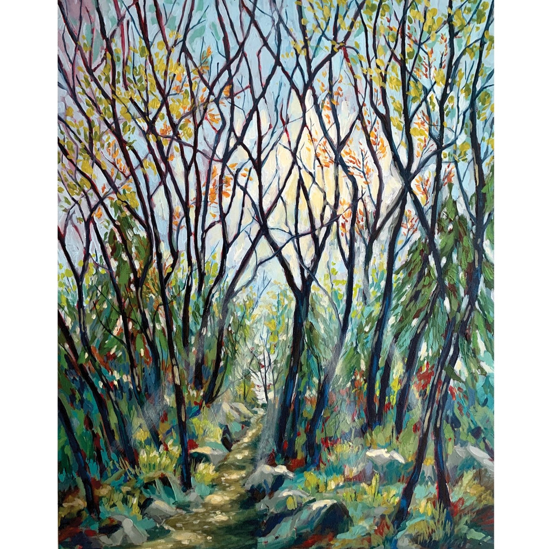 Joanne MacLennan, "An Autumn Stroll"