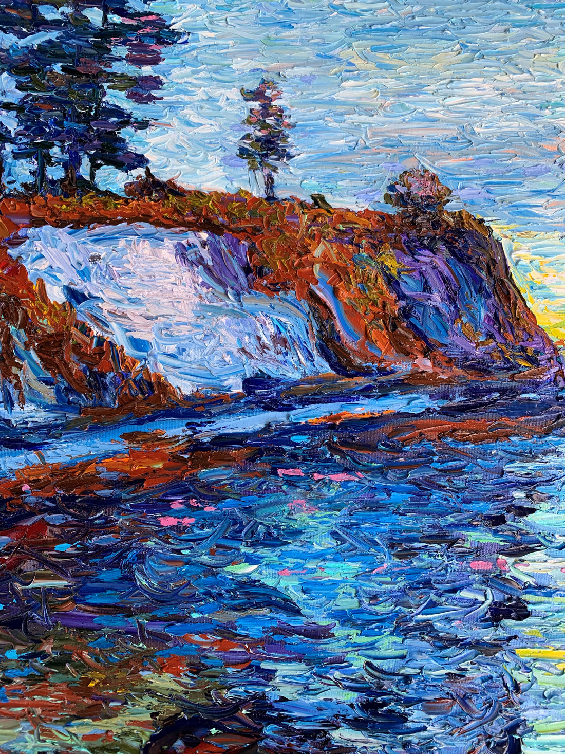 Dreaming About Stanley Park Seawall, 30" x 40"