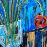 "I Brought You Flowers," 24" x 20"
