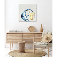 Bibiana Hooper "I found you, Beautiful 2" abstract floral painting Canadian artist Kefi Art Gallery