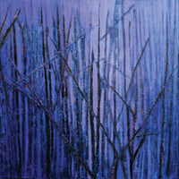 Robbie Kaye "Night Owl" abstract painting American Artist