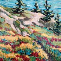 Over the Rise, 24" x 18”