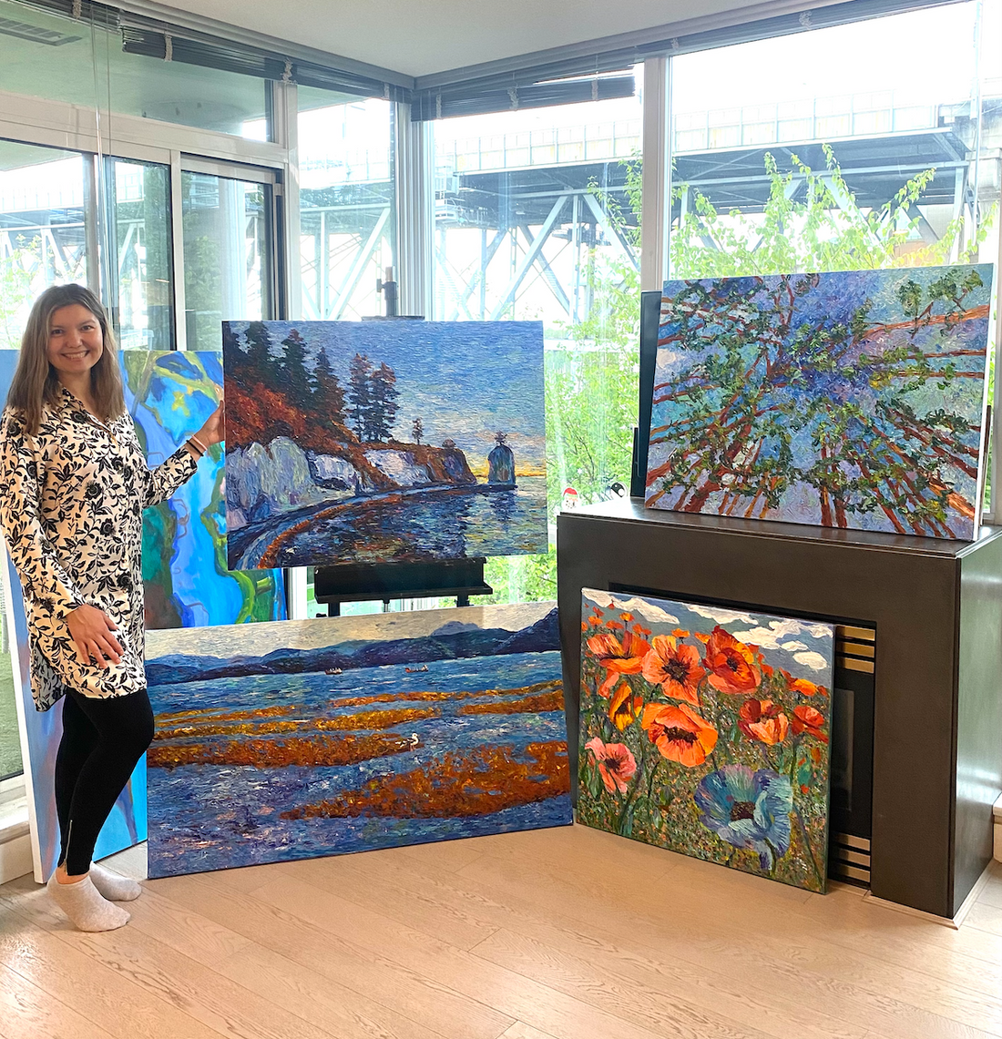 Anastasia Fedorova Dreaming About Stanley Park Seawall vancouver