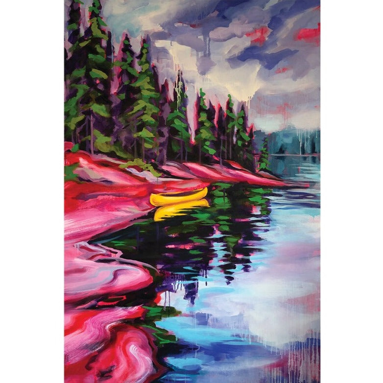 Marta Stares "Somewhere on the Outside" landscape painting Canadian Art