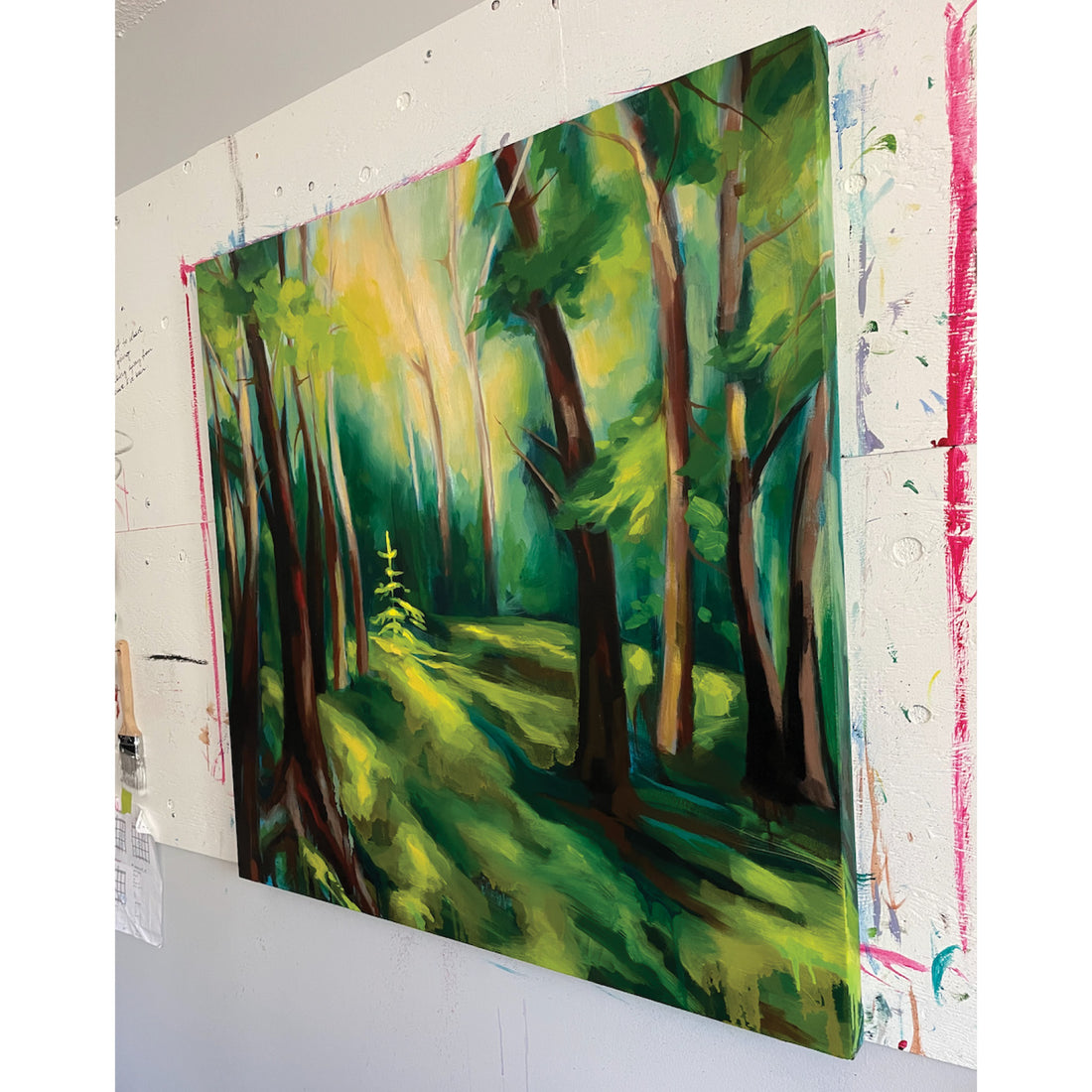 Marta Stares "Tread Lightly" landscape painting Canadian Art