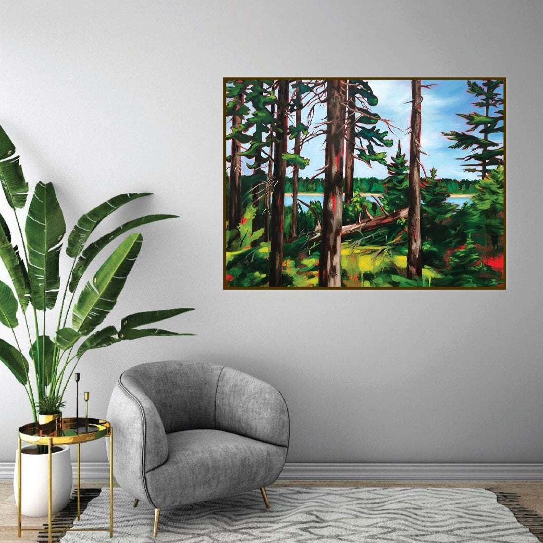 Marta Stares "Breathing Room" landscape painting Canadian Art