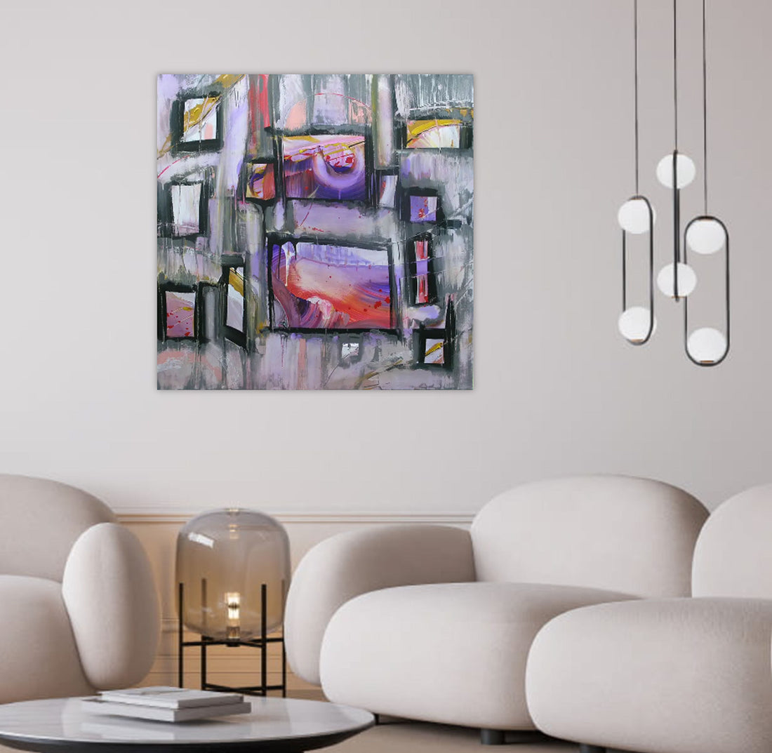 Loretta Kaltenhauser abstract painting art toronto