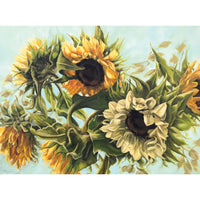 Tamanda Elia "Sun Dance" floral painting Canadian Artist