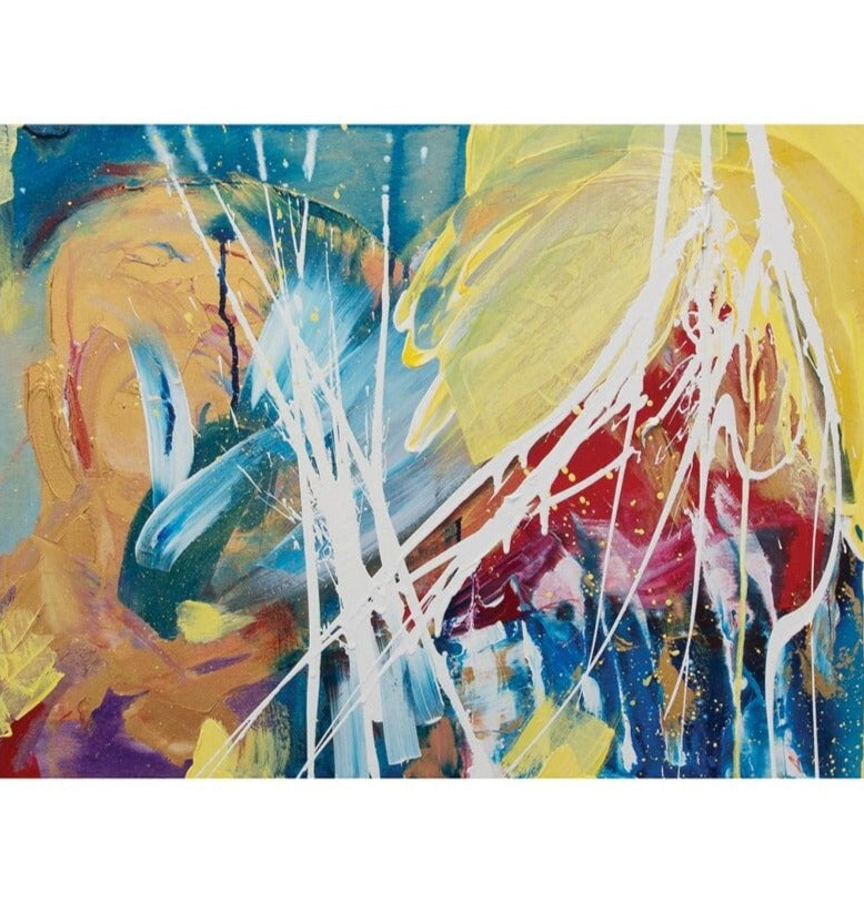 "The Battle," 18" x 24"