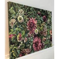 Tamanda Elia "Wonderland" floral painting