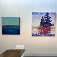 Sea Breeze, 36” x 36” - Kefi Art Gallery