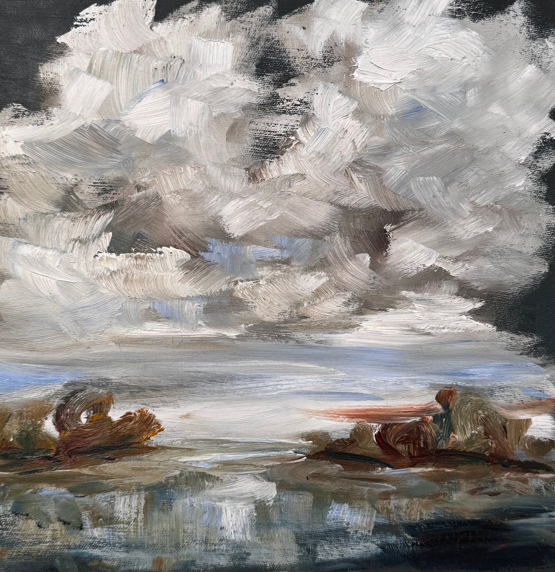 Under the Stars, 12” x 12” - Kefi Art Gallery