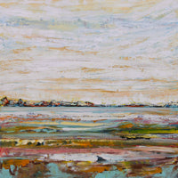 Tequila Sunrise, 36” x 36” - Kefi Art Gallery