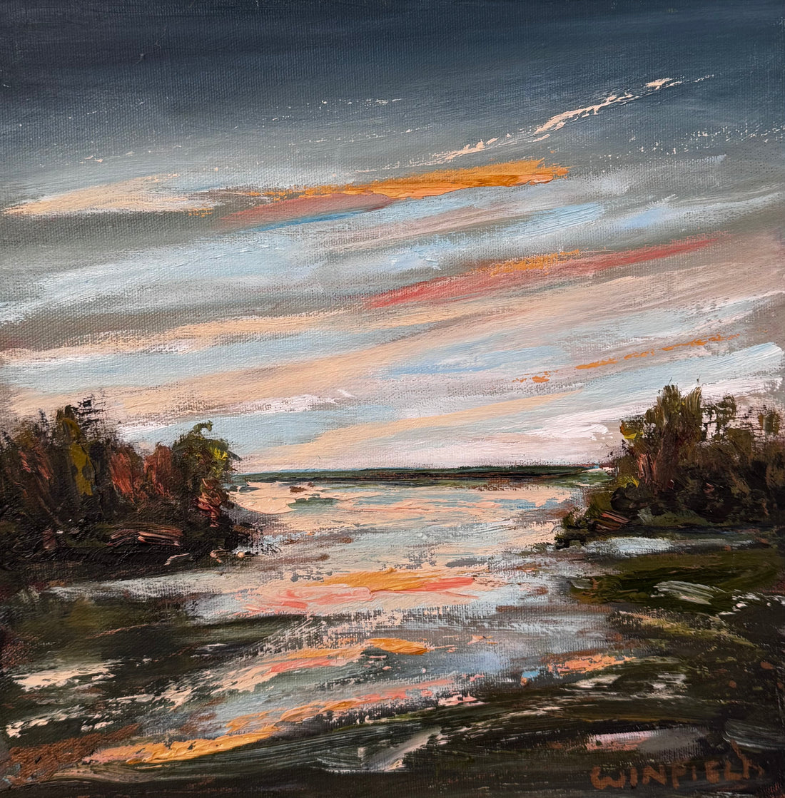 Know Your Way, 12” x 12” - Kefi Art Gallery