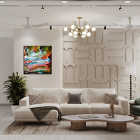 Reaching for Love, 40" x 40"