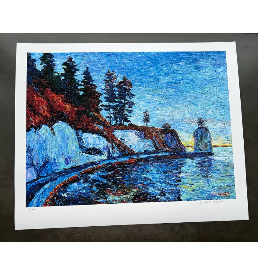 “Dreaming about Stanley Park Seawall”, Fine Art Print