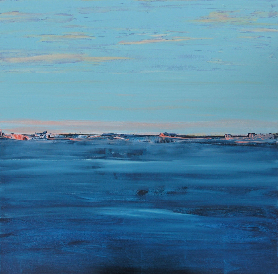 Sea Breeze, 36” x 36” - Kefi Art Gallery