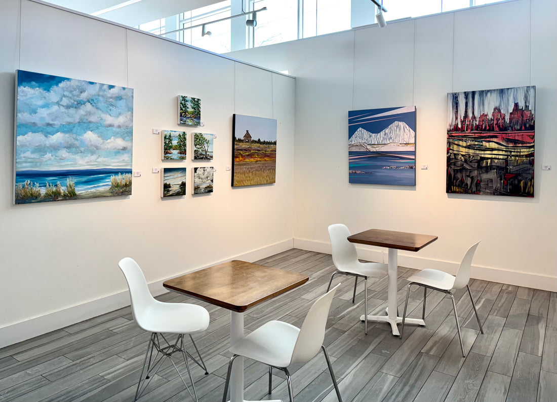 Cold as Ice, 40" x 36" - Kefi Art Gallery