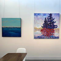 My Tree Fort, 48" x 48" - Kefi Art Gallery
