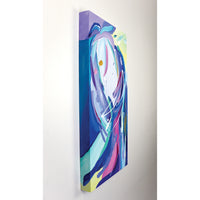 Amanda Wand "Looking Forward" abstract intuitive painting Canadian Toronto-based artist