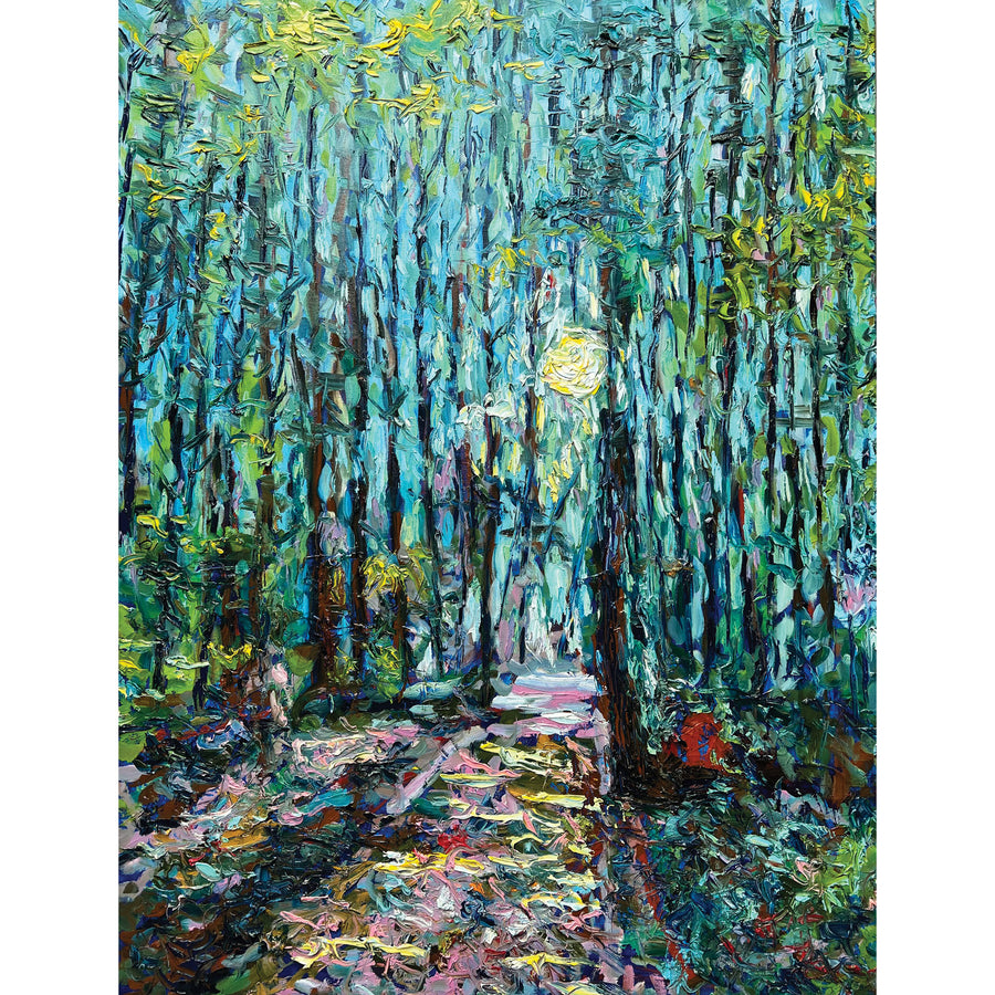 Anastasia Fedorova "Path To Life" landscape painting Canadian artist