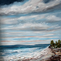 Time To Coast, 30" x 30" - Kefi Art Gallery