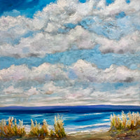 Blue Mountains, 40" x 40" - Kefi Art Gallery