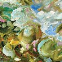 Darlene Winfield "Renaissance" abstract landscape painting Canadian Artist Impressionism