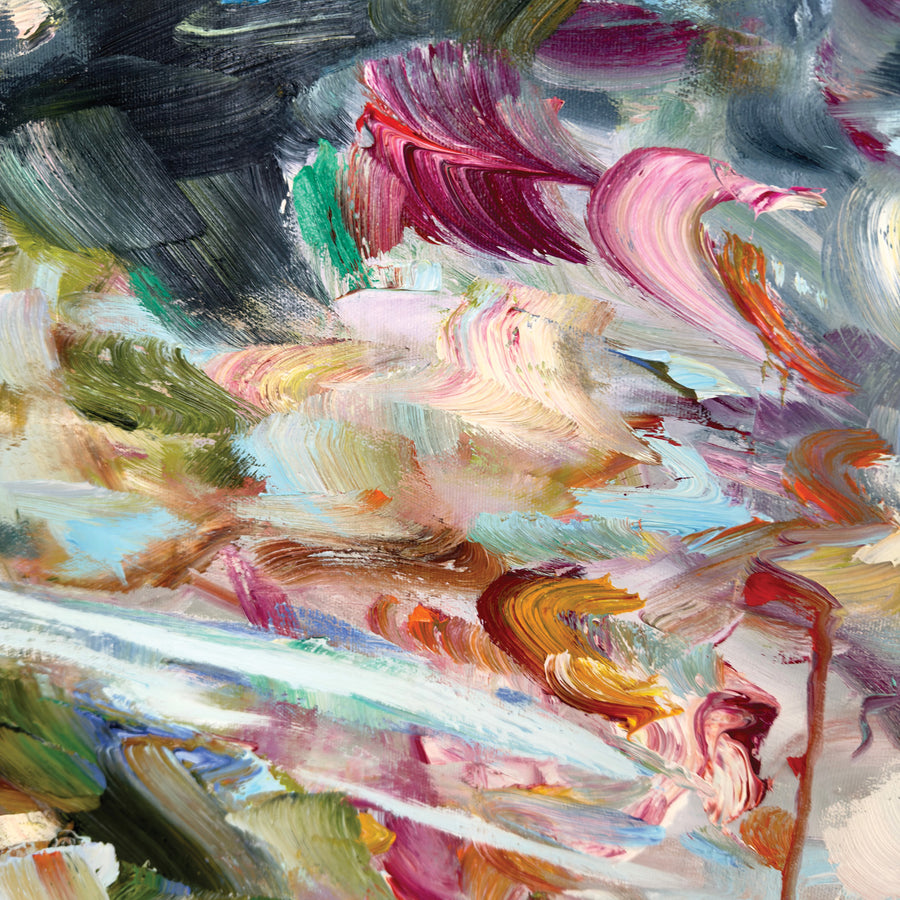 Darlene Winfield "Rhapsody" abstract landscape painting Canadian Artist Impressionism