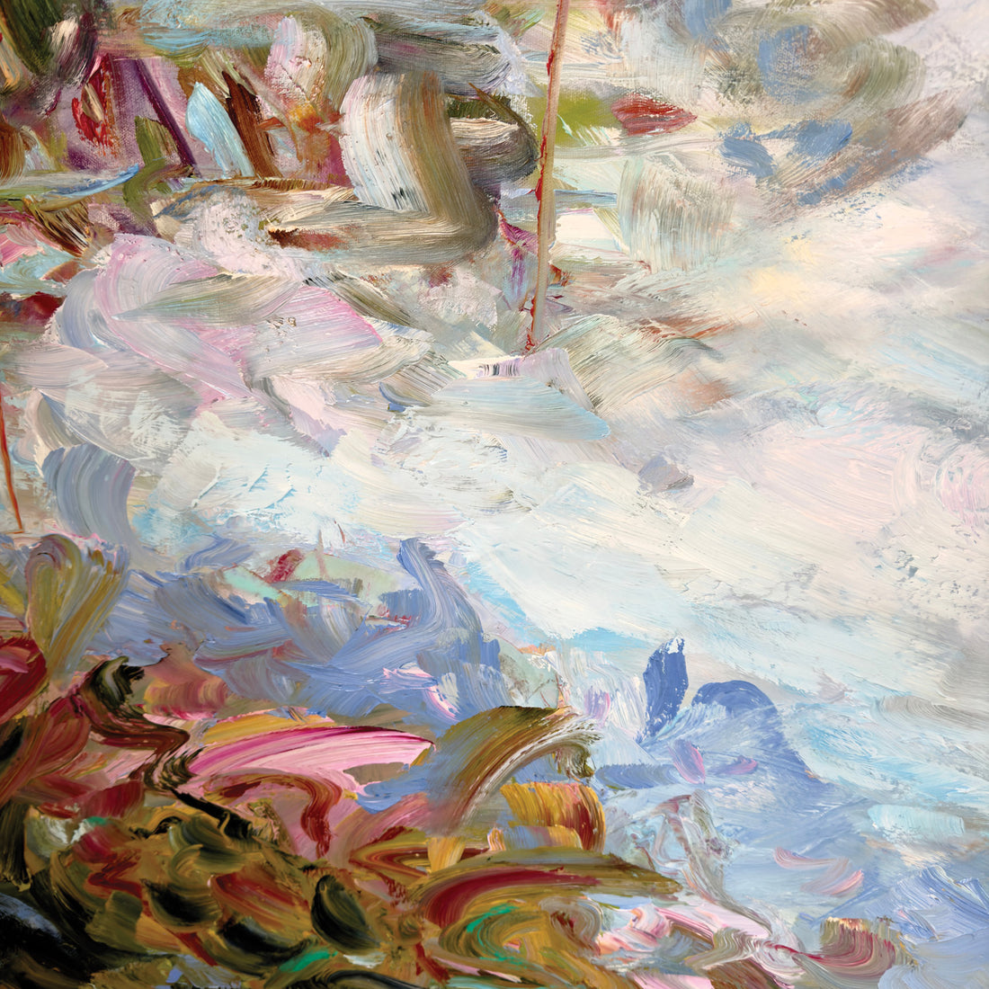 Darlene Winfield "Rhapsody" abstract landscape painting Canadian Artist Impressionism