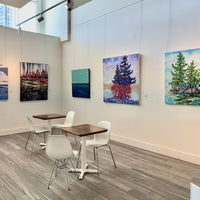 My Tree Fort, 48" x 48" - Kefi Art Gallery