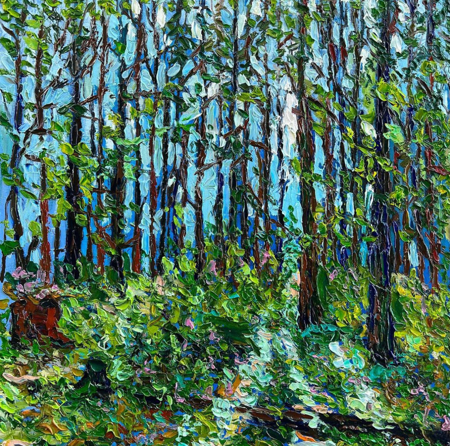 My Spring Forest, 20" x 16"