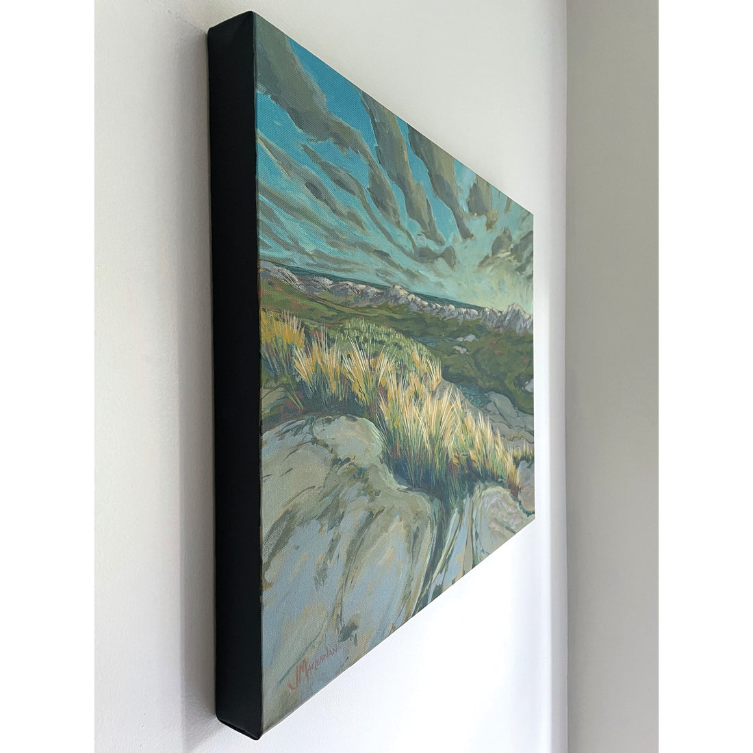 Joanne MacLennan "Abundant Spaces" landscape painting Canadian Artist