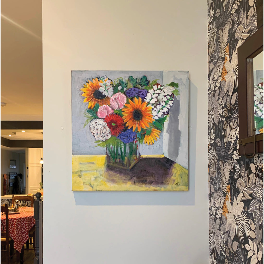 Colours of the Sun, 20" x 20"