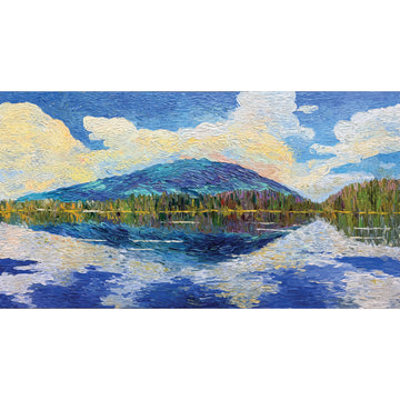 The Moment of Reflection, 28" x 51"