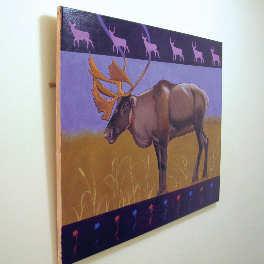 Caribou, 24" x 30"
